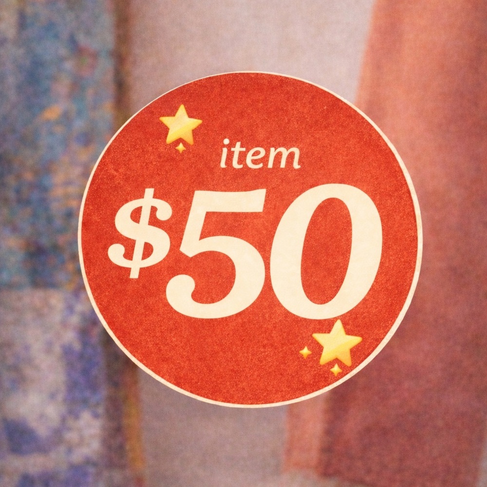 50$ Unlisted items